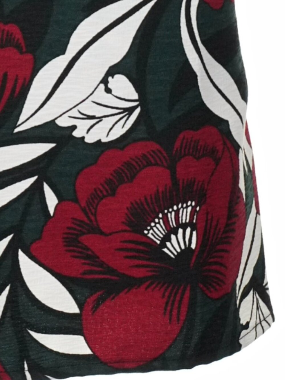 Lulus Sleeveless Halter Shift Mini Dress In A Vibrant Floral Print - Size S - Picture 6 of 9